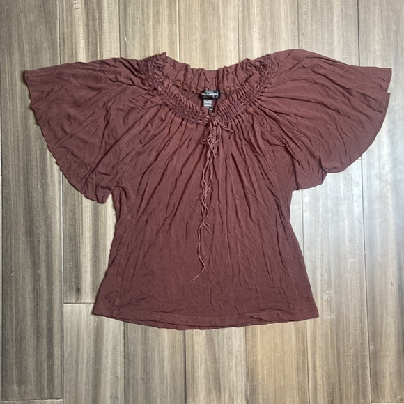 Cable & Gauge Tops - Cable and Gauge Statement Blouse